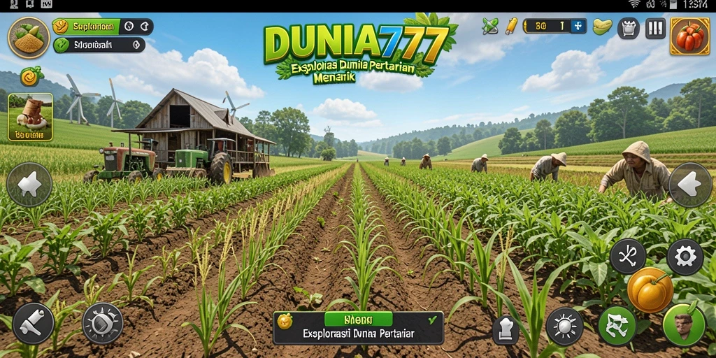 Tampilan gameplay DUNIA777 yang penuh warna dan interaktif.
