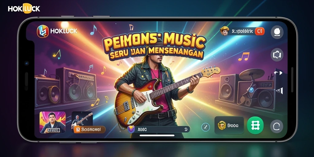 Tampilan gameplay HOKILUCK yang penuh warna dan interaktif.