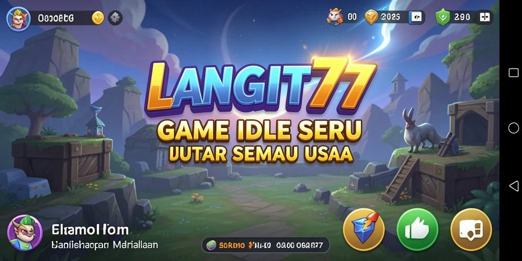 Gameplay LANGIT77 yang memukau dan menenangkan saat membangun kerajaan.