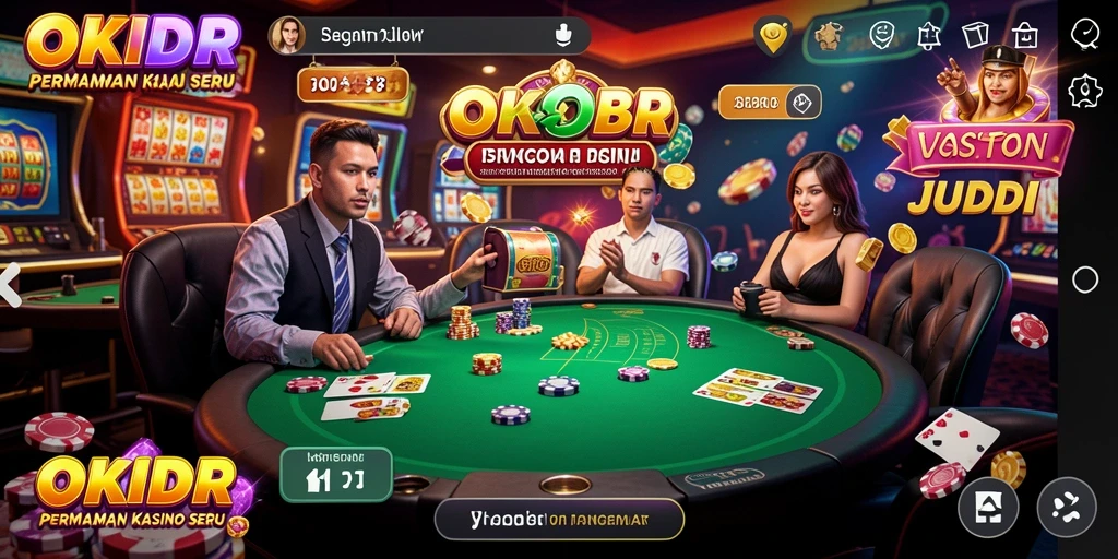 Screenshot gameplay OKIDR yang mendebarkan dan interaktif.