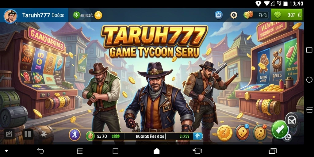 Menampilkan gameplay yang seru dan interaktif dalam dunia Tycoon.